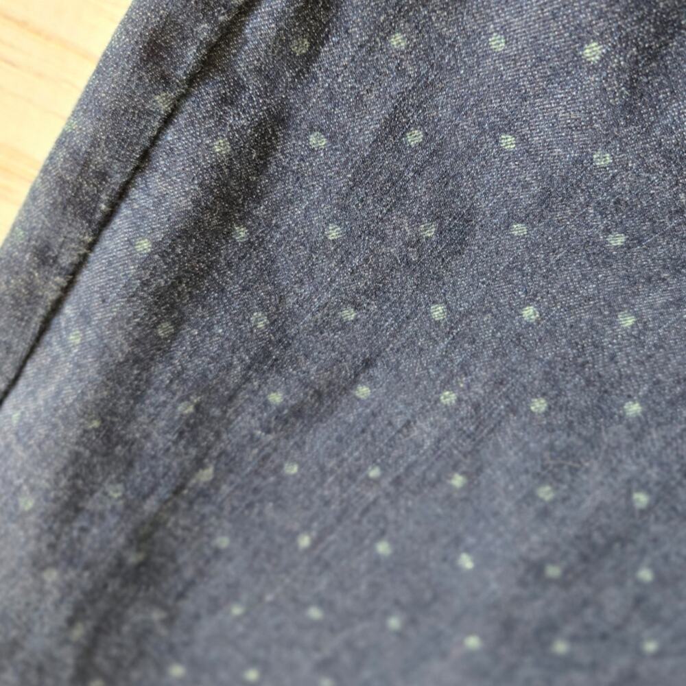 Lee Shapetastic Hidden Hold Dark Wash Polkadot Jeans sz 12 - Picture 3 of 8